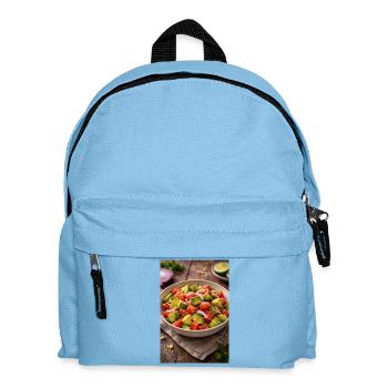 Salade d’avocat et de tomates - Sac à dos Enfant - bleu clair - Devant