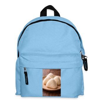 Boules de riz onigiri style japonais - Sac à dos Enfant - bleu clair - Devant