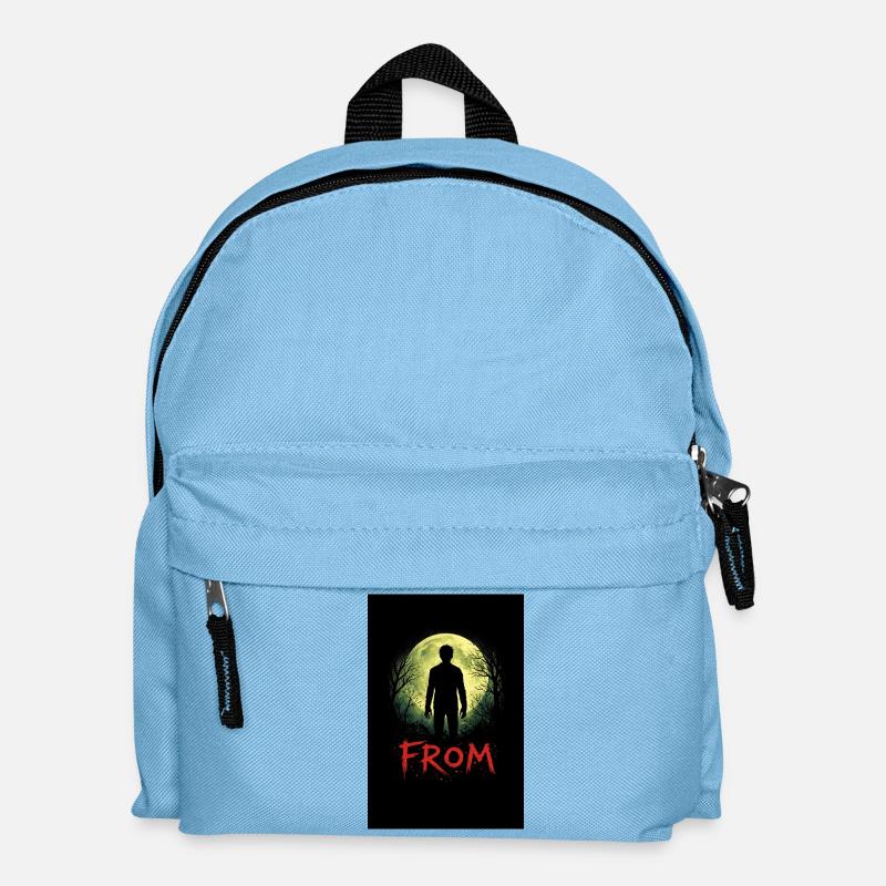 Mondlichtschatten - Kinder Rucksack - Hellblau