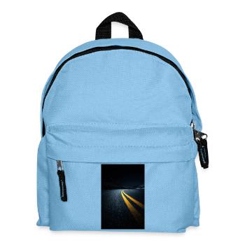 Midnight Highway Perspective - Kids' Backpack - light blue - Front