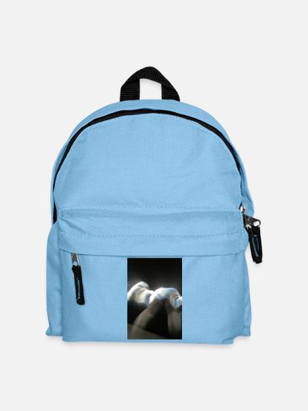 Abstraktes Foto Design by Eve Nord - Kinder Rucksack - Hellblau