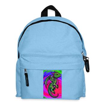 dragon - Sac à dos Enfant - bleu clair - Devant