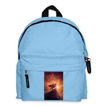 Dawn Rider on the Ridge - Kids' Backpack - light blue - Front