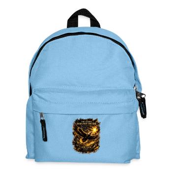 AIGLE-THE_STORM_DOES_NOT_DECIDE_HOW HAUT JE VOLE - Sac à dos Enfant - bleu clair - Devant