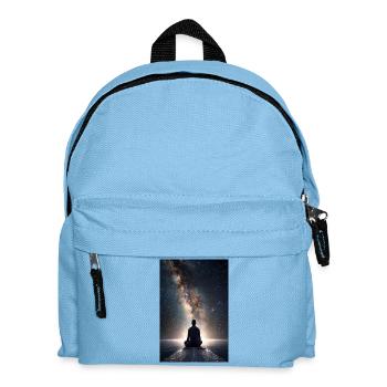 Kosmisches Tor-Meditation - Kinder Rucksack - Hellblau - Vorne
