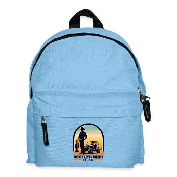 America Lovers - Kids' Backpack - light blue - Front
