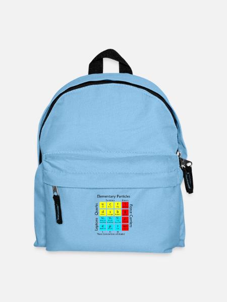 Elementary Particles - Kids' Backpack - light blue