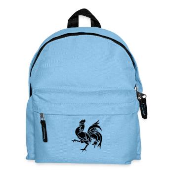 wallonien hahn hardi wallonisch belgien - Kinder Rucksack - Hellblau - Vorne
