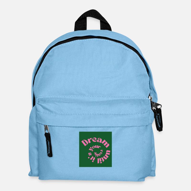 Traum - Kinder Rucksack - Hellblau