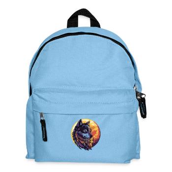 Lune du loup - Sac à dos Enfant - bleu clair - Devant