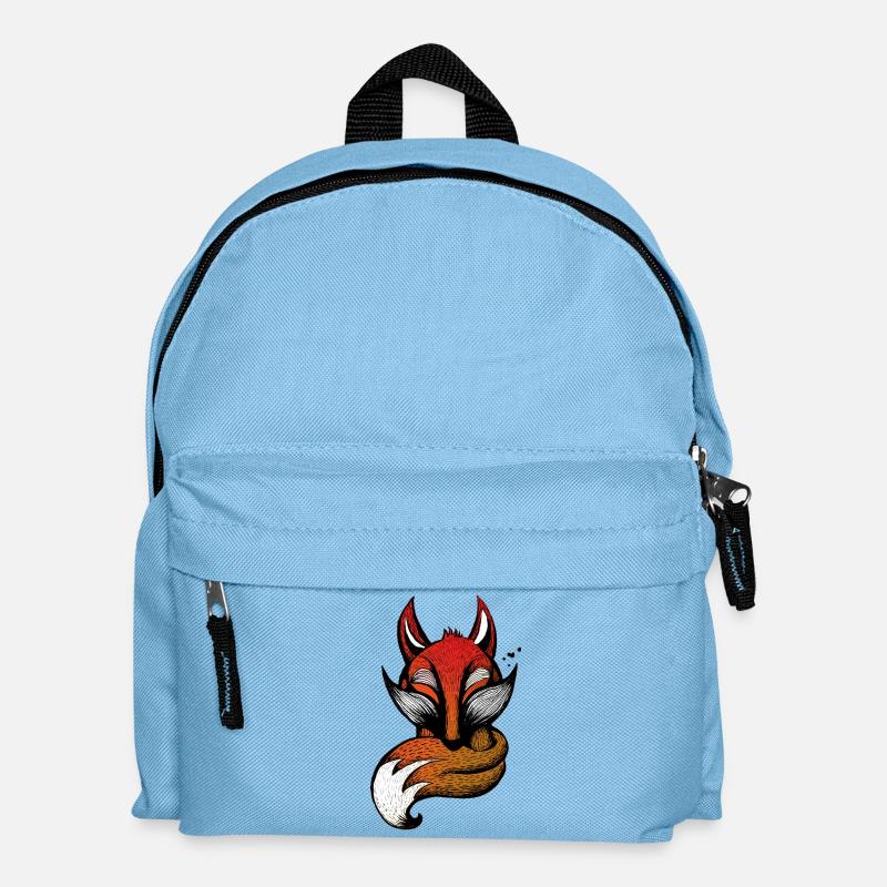 Fox - Kids' Backpack - light blue