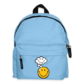Smiley Thought - Kids' Backpack - light blue - Front