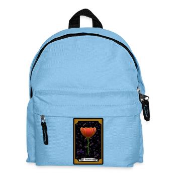 Carte de Tarot "L'amour" - Sac à dos Enfant - bleu clair - Devant