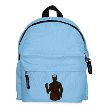 Devil Butcher Demon - Kinder Rucksack - Hellblau - Vorne
