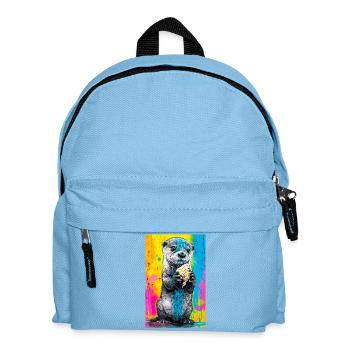 Otter - Kinder Rucksack - Hellblau - Vorne