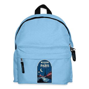 Week-end à Paris pour deux escapades romantiques à Paris - Sac à dos Enfant - bleu clair - Devant
