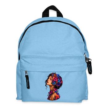 Butterfly Blossoms Wreath - Kids' Backpack - light blue - Front
