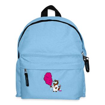 Dr. rer nat. Cat - Kinder Rucksack - Hellblau - Vorne
