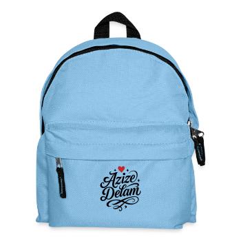 Azize, Delam, Persian, Iran - Kids' Backpack - light blue - Front