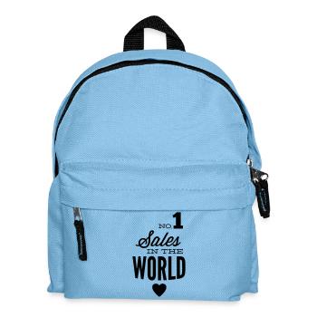 Best salespeople in the world - Kids' Backpack - light blue - Front