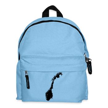 Sogn. At the heart of Norway. - Kids' Backpack - light blue - Front