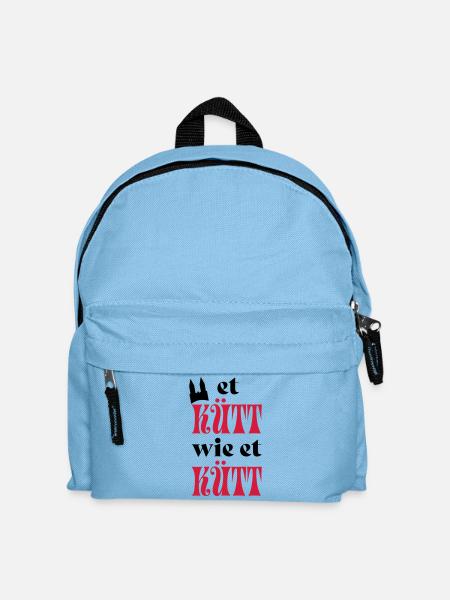 Karneval - Kinder Rucksack - Hellblau