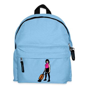 Freddy will sich befreien, Königin, Freddie # - Kinder Rucksack - Hellblau - Vorne