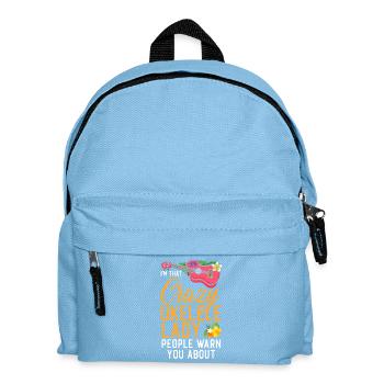 Hawaiian Ukulele Uke I'm That - Kinder Rucksack - Hellblau - Vorne
