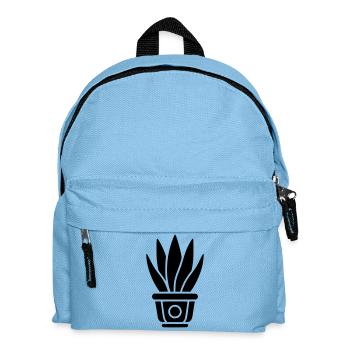 Aloe Vera Fleuriste Fleuriste Plant d’intérieur - Sac à dos Enfant - bleu clair - Devant