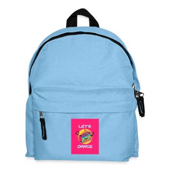 Let's Dance Retro Boombox - Sac à dos Enfant - bleu clair - Devant