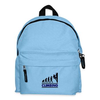 Klettern Evolution Climber - Kinder Rucksack - Hellblau - Vorne