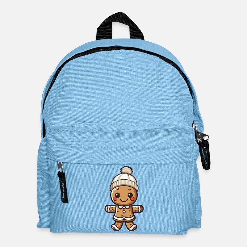 lebkuchenmann - Kinder Rucksack - Hellblau
