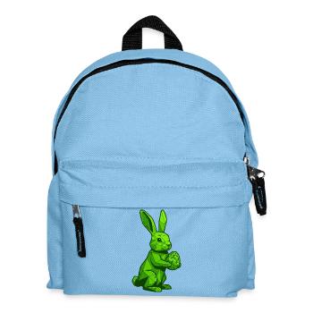 Bunny - Le lapin de Pâques apporte les œufs - Sac à dos Enfant - bleu clair - Devant