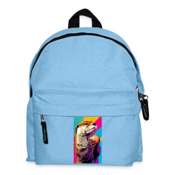 otter - Kids' Backpack - light blue - Front