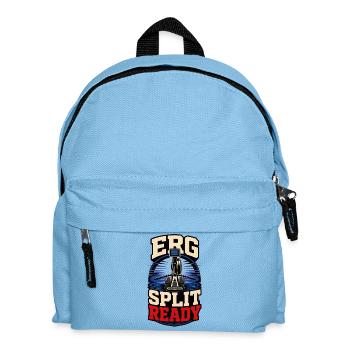 ERG SPLIT READY - Kids' Backpack - light blue - Front