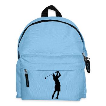 Golf male de - Kinder Rucksack - Hellblau - Vorne