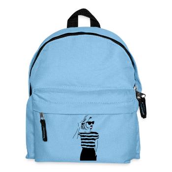 Kiss of the Night Lip Accent - Kids' Backpack - light blue - Front