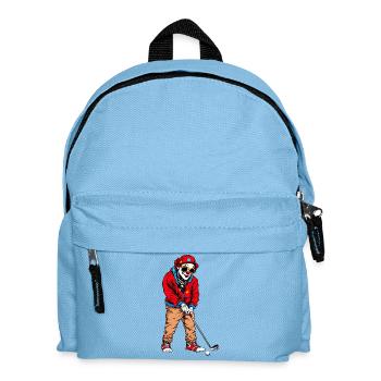 Golf Clowns - Kinder Rucksack - Hellblau - Vorne