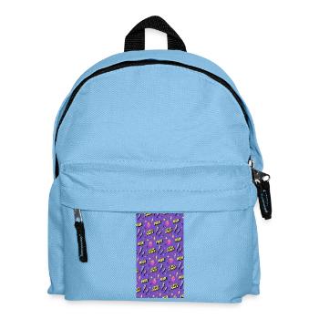 LGBTIQ Pride Month Pattern - Kids' Backpack - light blue - Front