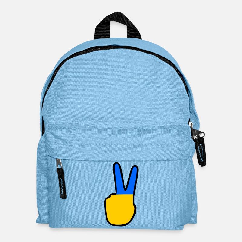 Ukraine - Kinder Rucksack - Hellblau