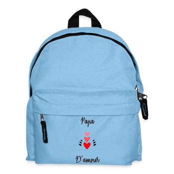 HAPPY FATHER'S DAY. DAD. FATHER'S DAY. FATHER - Kids' Backpack - light blue - Front
