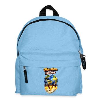 Houston Takeoff: World Missiles - Kids' Backpack - light blue - Front