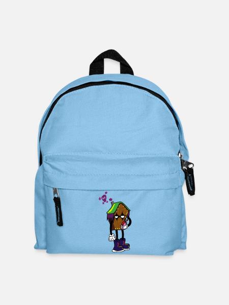 Gothik House - Kids' Backpack - light blue