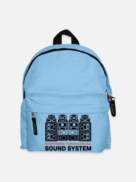 support attacke hakke 23 berlin - Kinder Rucksack - Hellblau