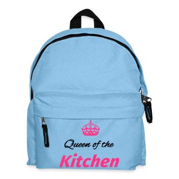 Queen of the Kitchen - Kids' Backpack - light blue - Front