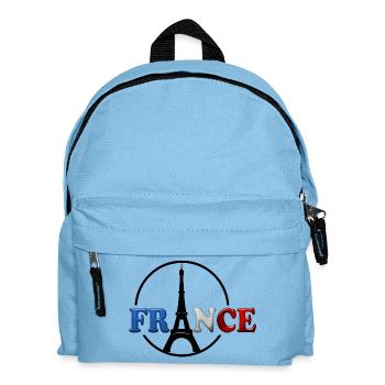 tour eiffel 3 - Sac à dos Enfant - bleu clair - Devant