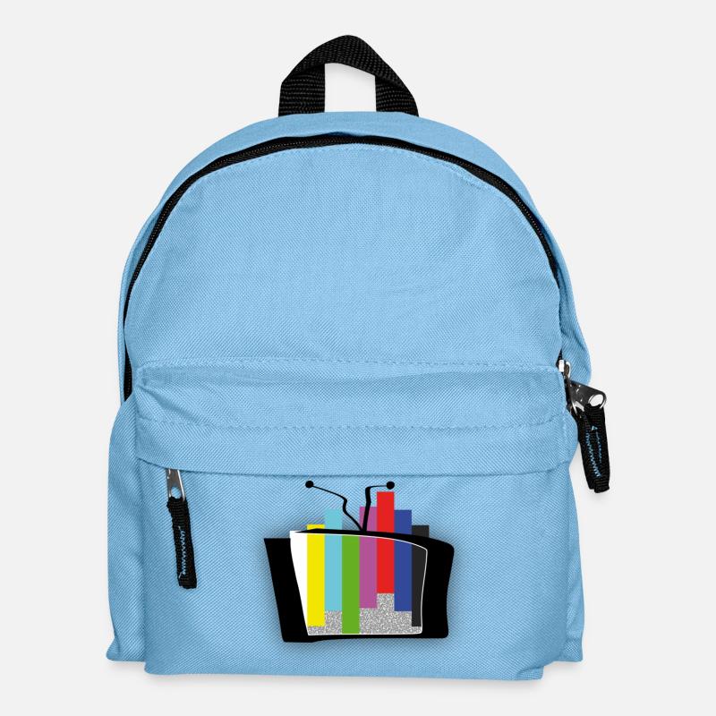 Écran test irruption - avancé 1 - Sac à dos Enfant - bleu clair