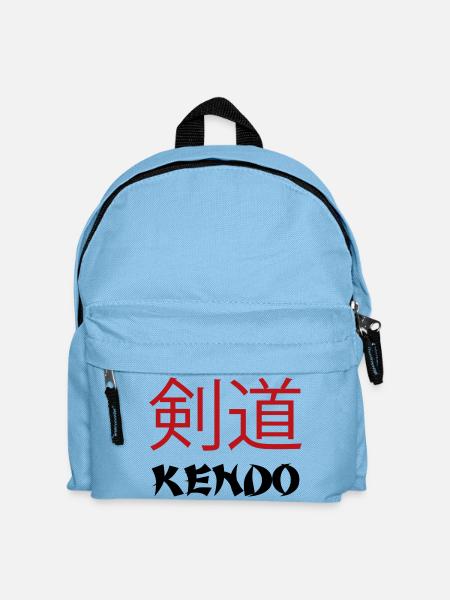 Kendo - Kinder Rucksack - Hellblau