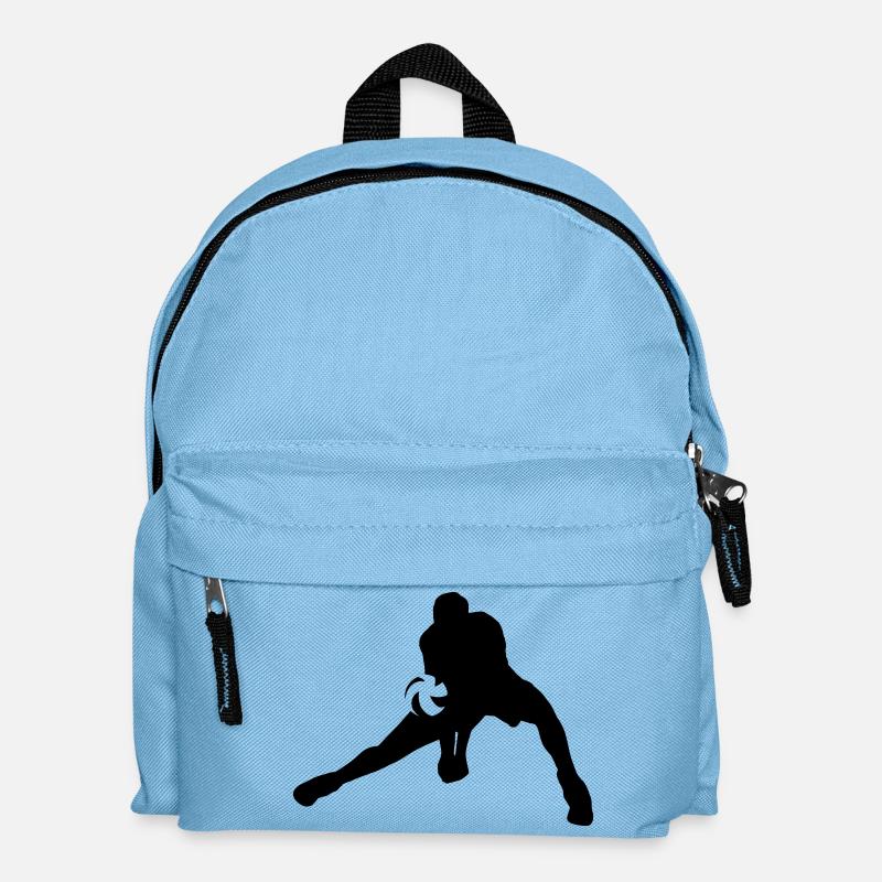 Volleyball - Kinder Rucksack - Hellblau
