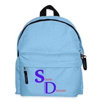 Compositeur Sound Designer - Sac à dos Enfant - bleu clair - Devant